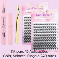 Kit 240 tufos - 16 Aplicações