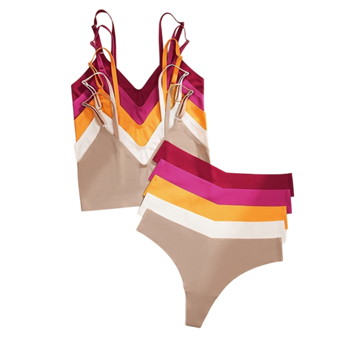 Conjunto Samara - Top e Fio sem costura